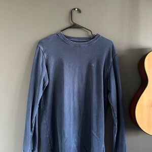 American Eagle Outfitters Navy Long Sleeve Tee